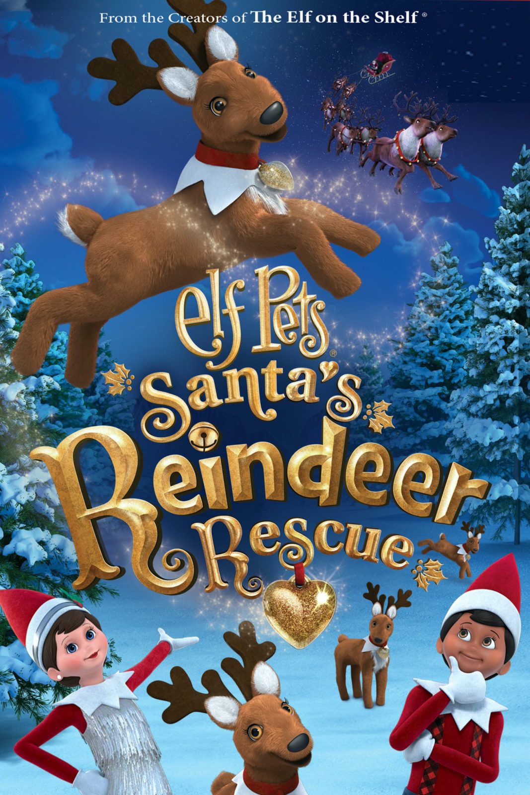 دانلود انیمیشن Elf Pets: Santa’s Reindeer Rescue 2020